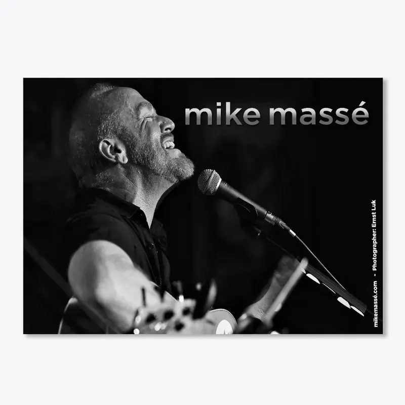 MikeMassé Poster/Sticker 2